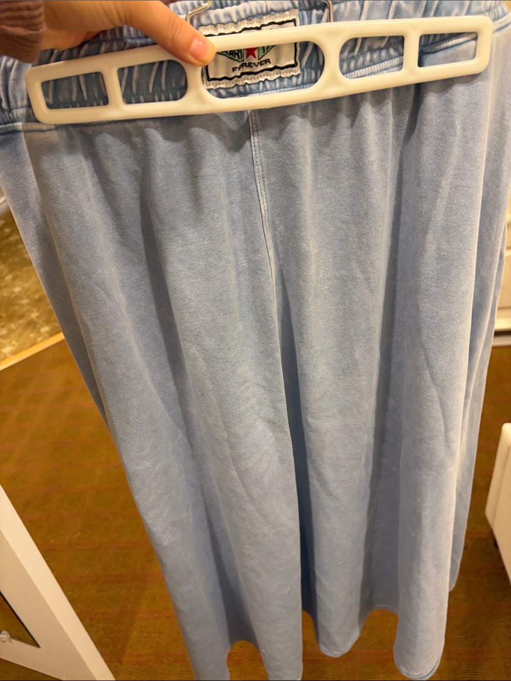 Hard tail blue midi size l skirt
